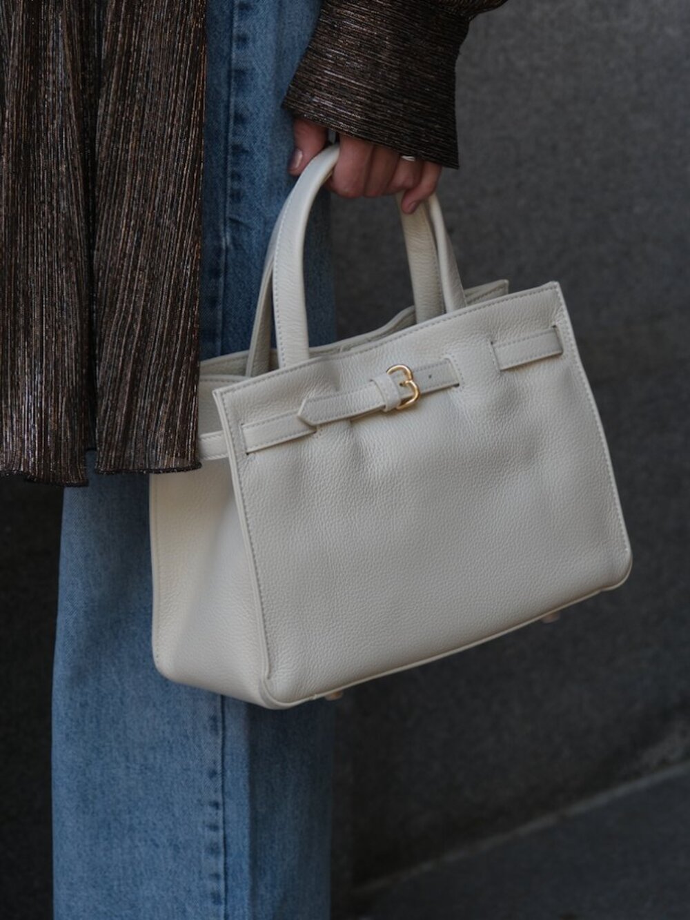 The City Bag Small - Gardenia - BUTTONSCARVES